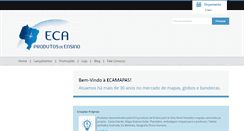 Desktop Screenshot of ecamapas.com.br